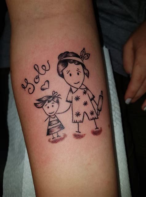 tatuaggi nonna e nipote|Nonno e nipote tattoo